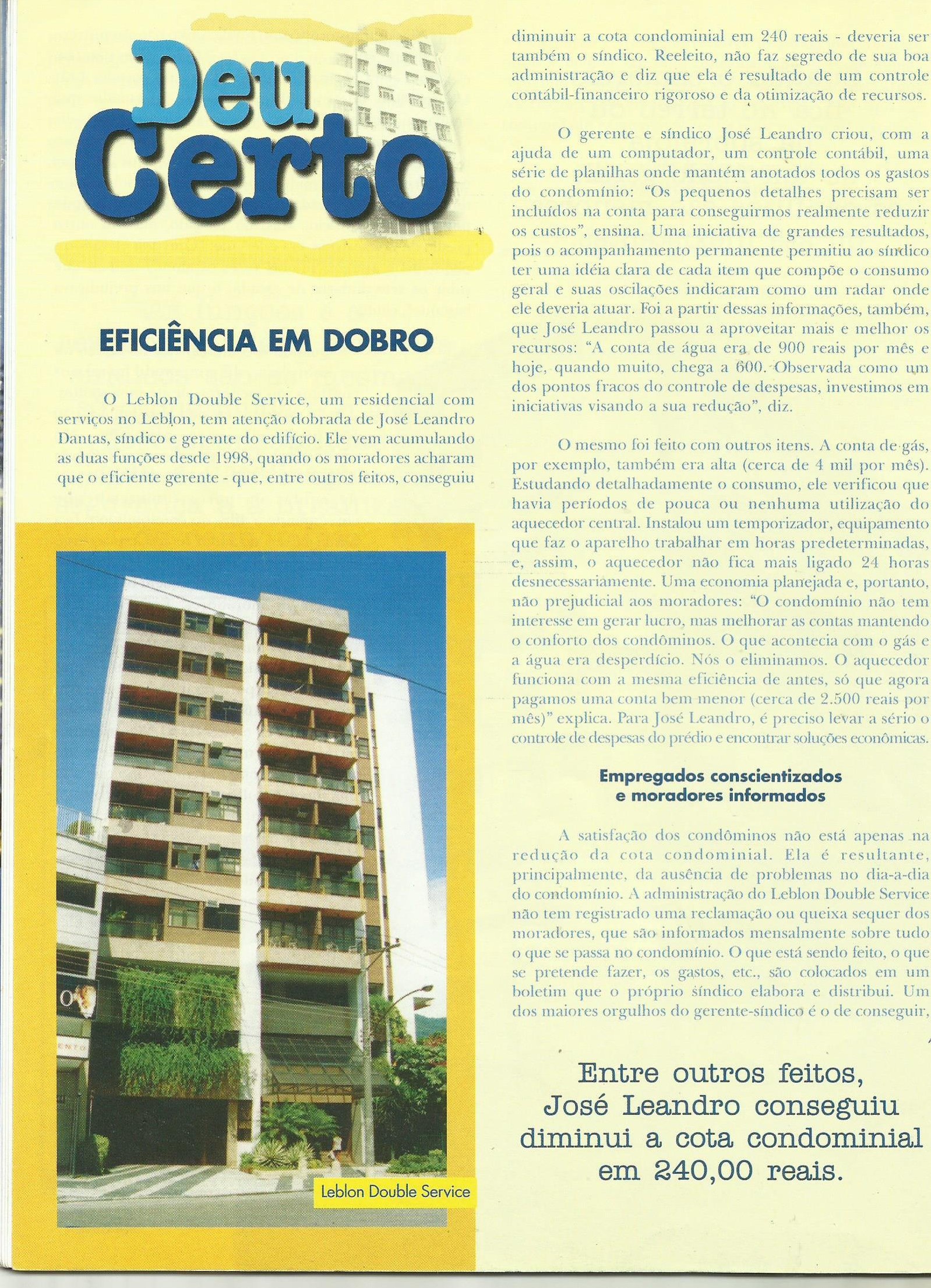 Eficiência em Dobro: gestão que gera resultados — página 1