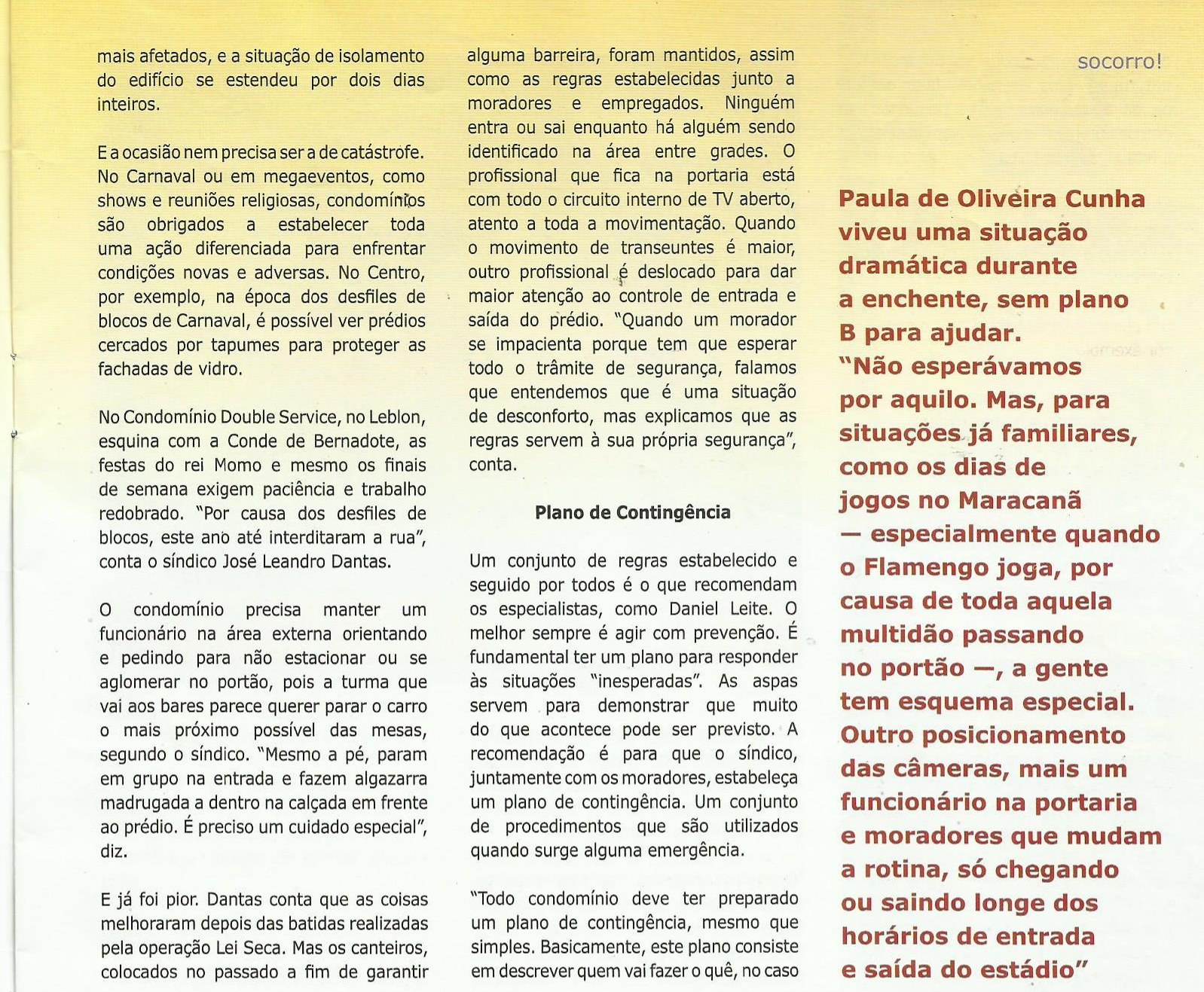 Segurança e Plano de Contingência em Condomínios — página 1