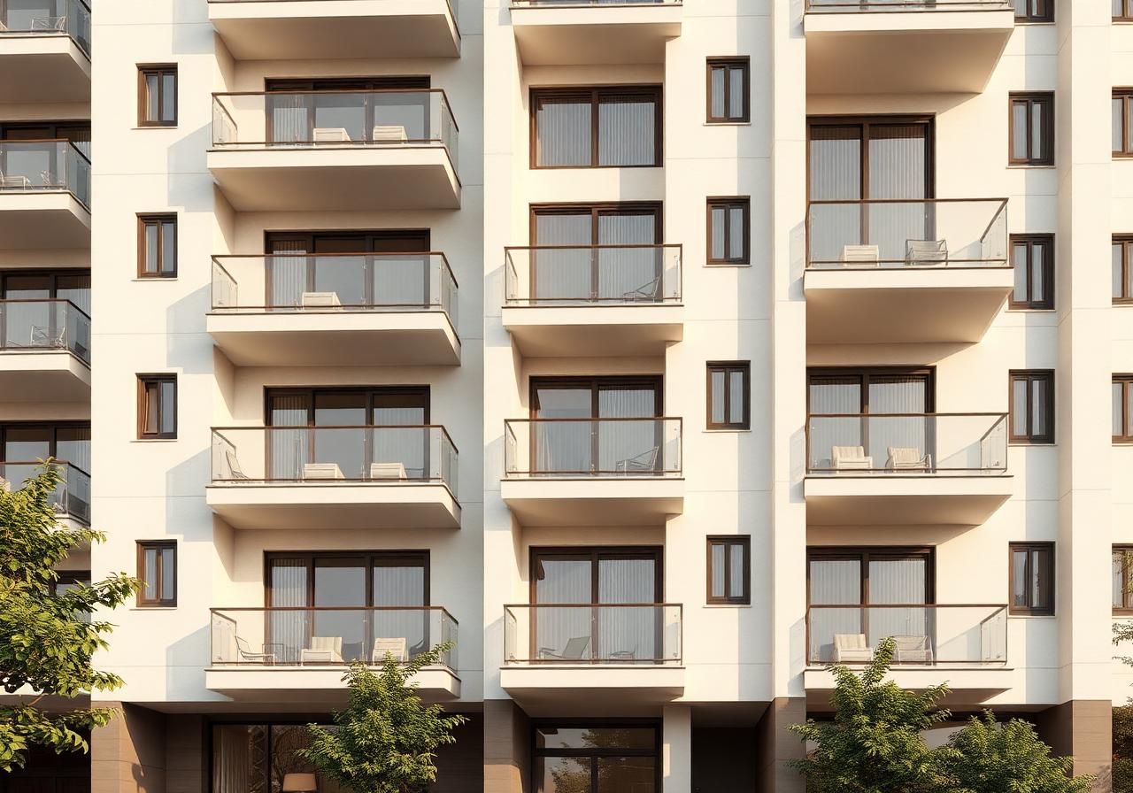 Imagem ilustrativa de fachada de edifício residencial